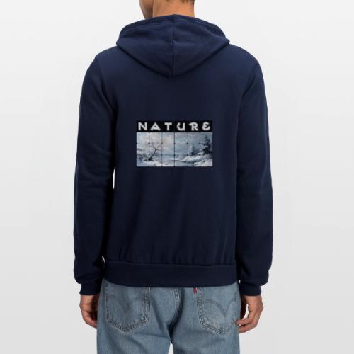Nature: Winter Embrace - Unisex Full Zip Hoodie