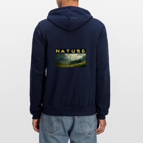 Nature: Verdant Peaks - Unisex Full Zip Hoodie