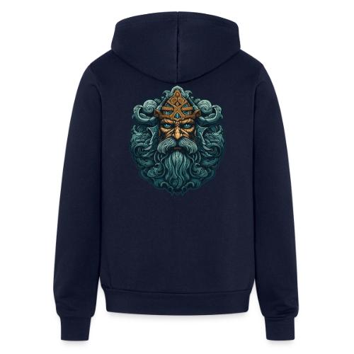 Legendary Viking Warrior: Epic Design - Unisex Full Zip Hoodie