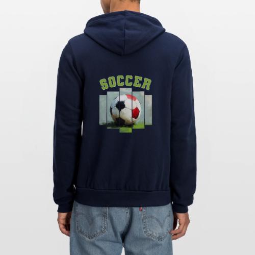 Soccer Core - Unisex Full Zip Hoodie