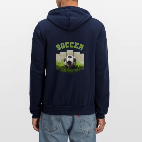 Soccer Focus - Unisex Full Zip Hoodie