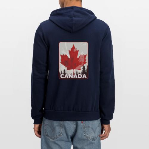 Echoes of Canada - Unisex Full Zip Hoodie