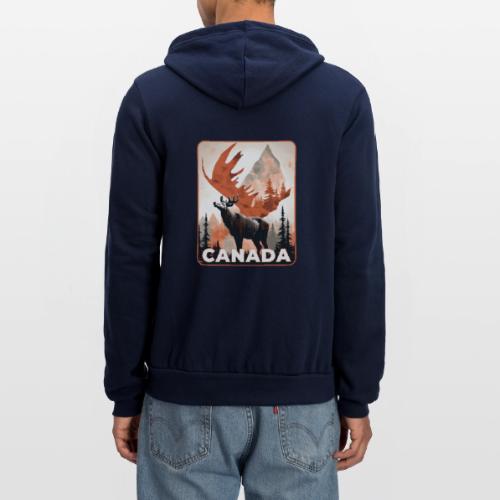 Canada Wild Spirit - Unisex Full Zip Hoodie