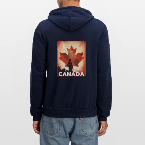 Canada Stands Tall - Unisex Full Zip Hoodie