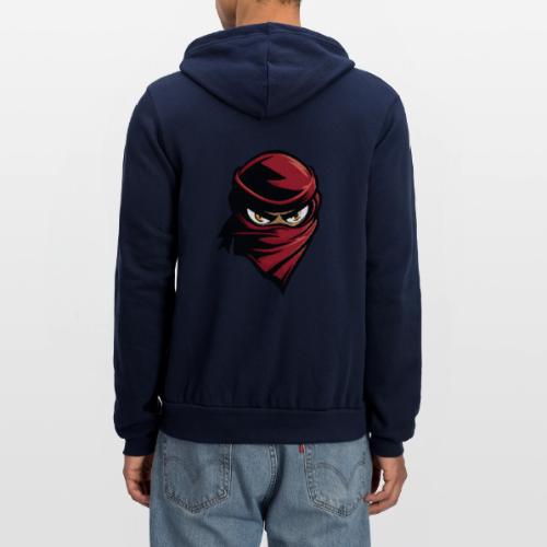 Scarlet Shadow Ninja - Unisex Full Zip Hoodie