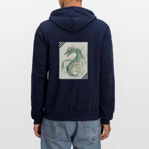 Brush of the Dragon - Unisex Full Zip Hoodie