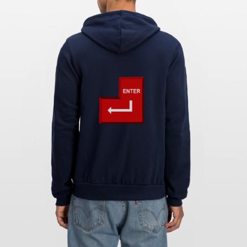 Just Press Enter - Unisex Full Zip Hoodie