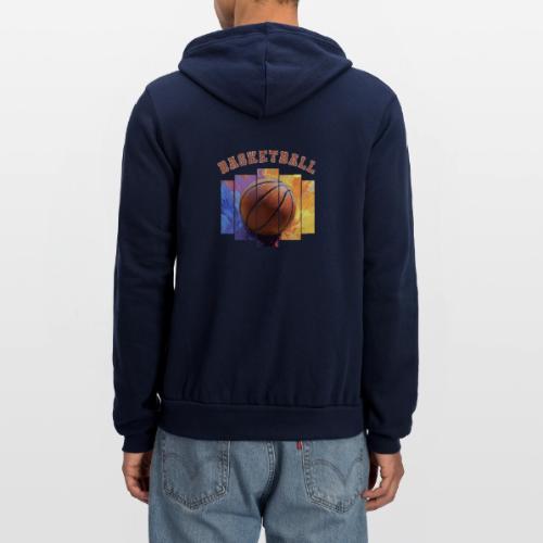Basketball Pulse - Unisex Full Zip Hoodie