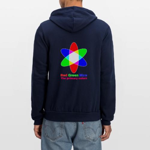 Primary colors: RGB Origins - Unisex Full Zip Hoodie