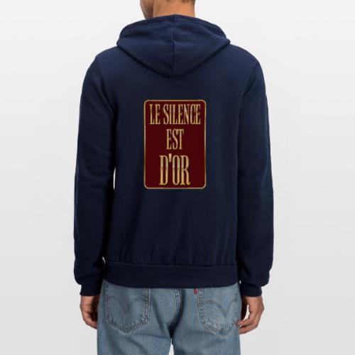 Silence is golden - Unisex Full Zip Hoodie