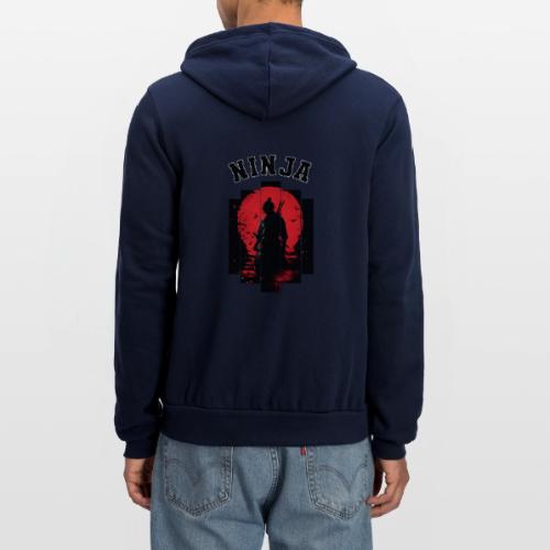 Ninja in the Shadows - Unisex Full Zip Hoodie