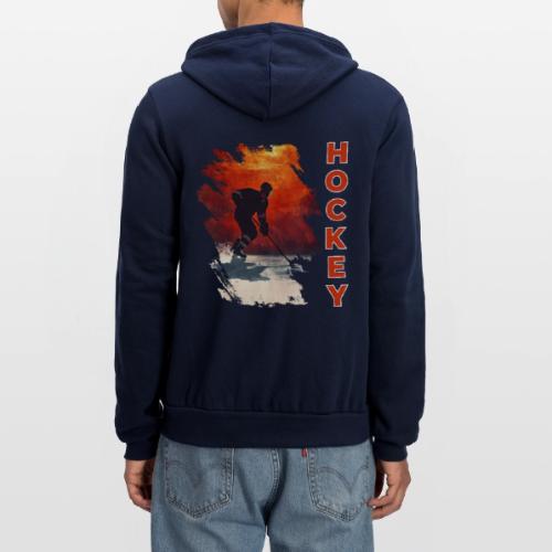 Hockey Vibes - Unisex Full Zip Hoodie
