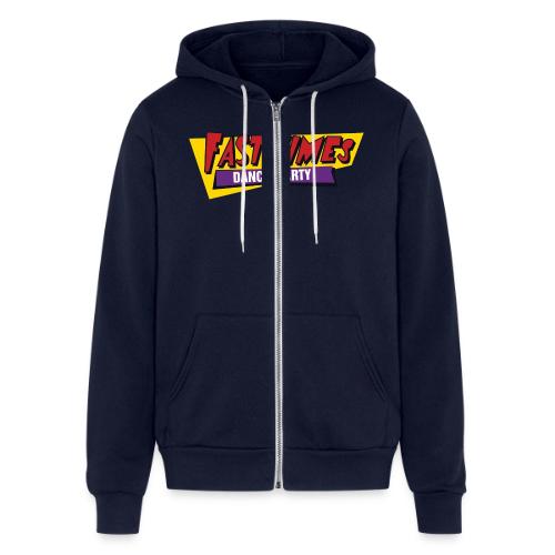 Fast Times Front to Backer - Unisex Full Zip Hoodie