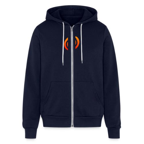 astropy logo - transparent - Unisex Full Zip Hoodie