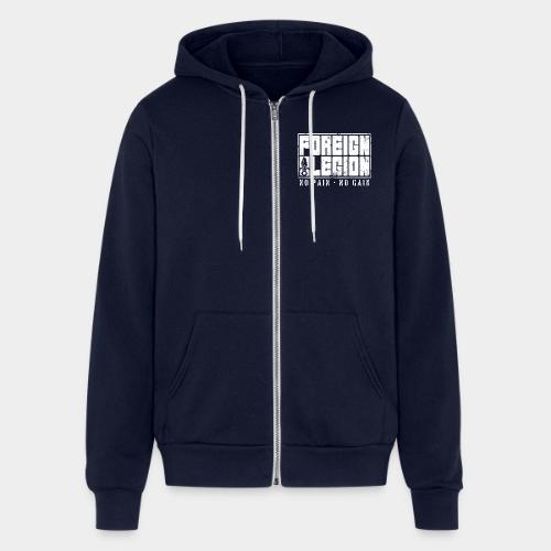 Foreign Legion - No Pain - No Gain - Unisex Full Zip Hoodie