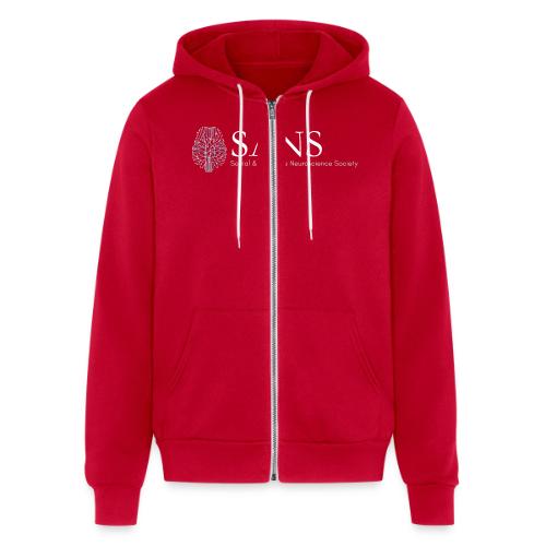 SANS logo light - Unisex Full Zip Hoodie