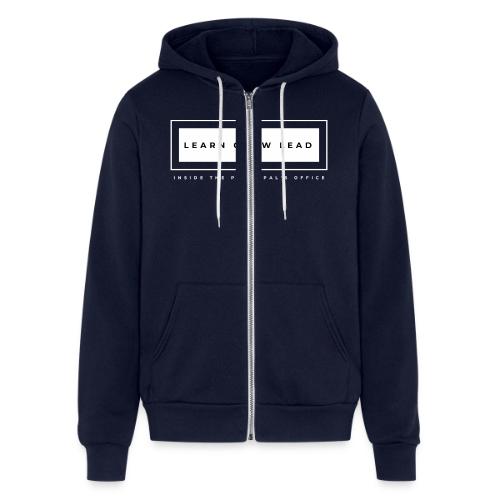 Learn Grow Lead - Unisex Full Zip Hoodie