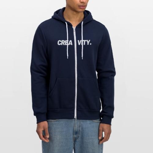 Creativity - Unisex Full Zip Hoodie