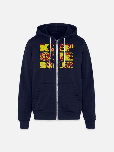 sweatshirt CLASSIC - Unisex Full Zip Hoodie - navy