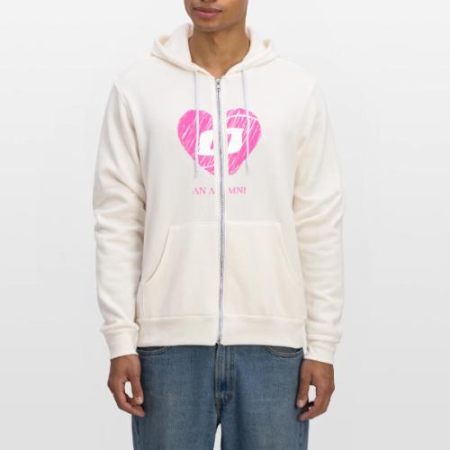 I HEART AN ALUMNI - Unisex Full Zip Hoodie