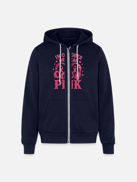 911 Dispatcher Awareness Tee - Unisex Full Zip Hoodie - navy
