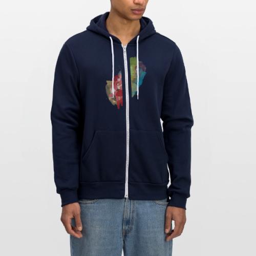 Fabulous Fifties Collage - Unisex Full Zip Hoodie