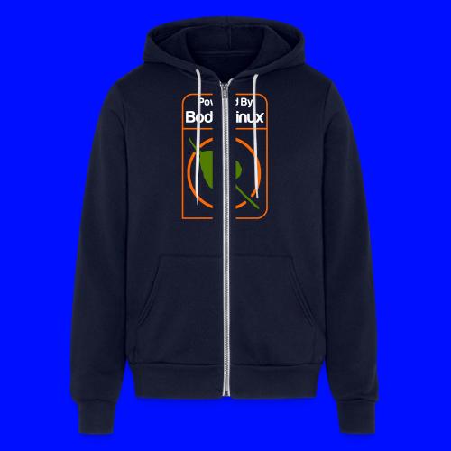 Powered by Bodhi Linux - Unisex Full Zip Hoodie