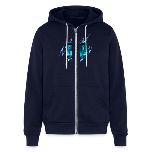 Ayo's Light Blue - Unisex Full Zip Hoodie