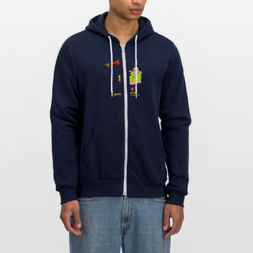 GrisDismation Ongher Droning Out Tshirt - Unisex Full Zip Hoodie