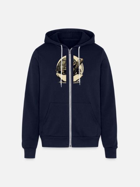 Speed is Relative - Unisex Full Zip Hoodie - navy