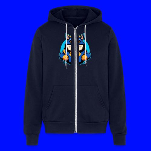 Superhero Cat - Unisex Full Zip Hoodie