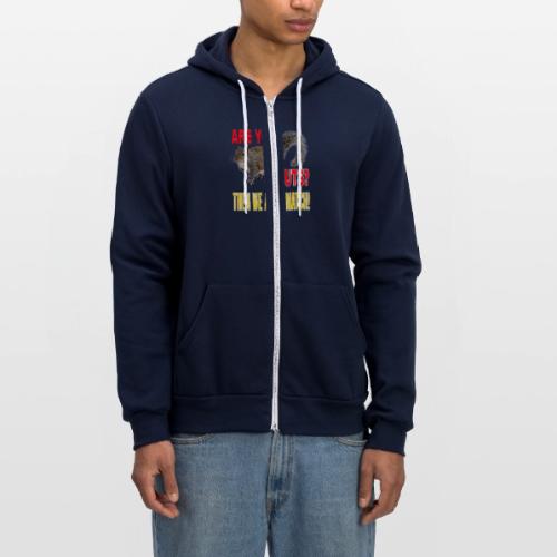 Are You Nuts? Then we are a match! - Unisex Full Zip Hoodie