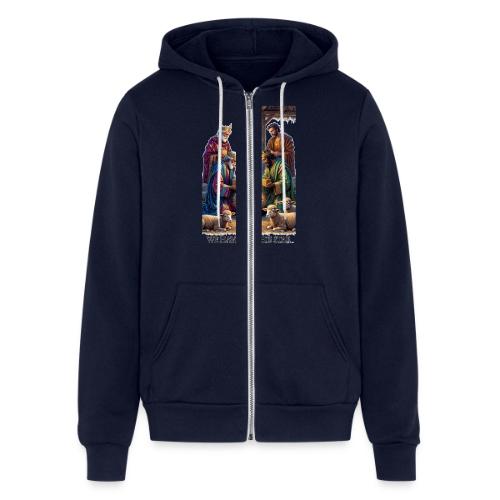 Three Wise Men T-Shirt - Unisex Full Zip Hoodie