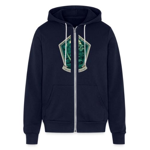 Easter Unfurl in Light Fern T Shirt, Spring Gift - Unisex Full Zip Hoodie
