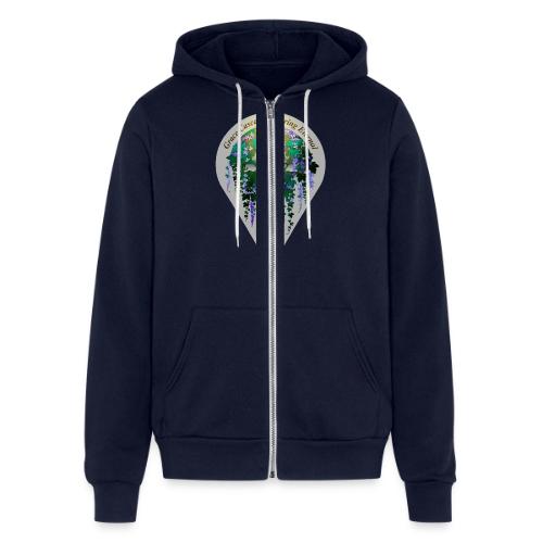 Easter Grace Cascades Vine T Shirt, Renewal Gift - Unisex Full Zip Hoodie