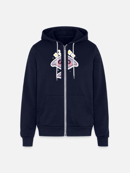 Manta Lover - Unisex Full Zip Hoodie - navy