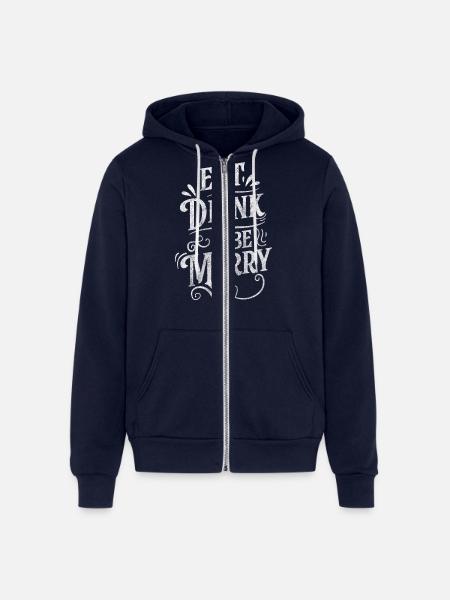 Meal Connoisseur Hotel - Unisex Full Zip Hoodie - navy