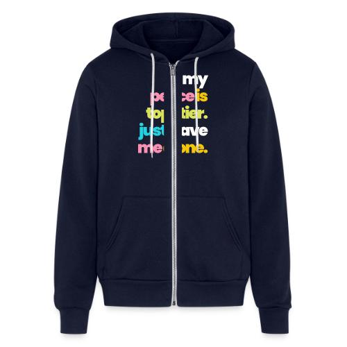 MY PEACE IS TOP TIER - Unisex Full Zip Hoodie