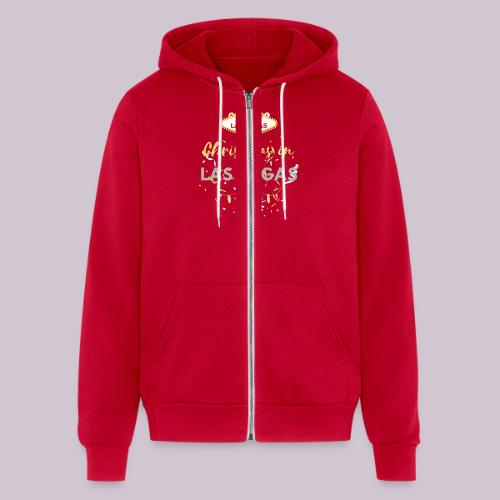 Christmas in Las Vegas - Unisex Full Zip Hoodie