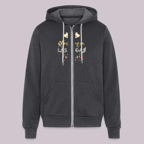 Christmas in Las Vegas - Unisex Full Zip Hoodie