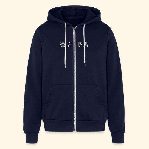 WALPA Bathymetric Contours - Unisex Full Zip Hoodie