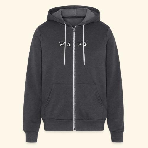 WALPA Bathymetric Contours - Unisex Full Zip Hoodie