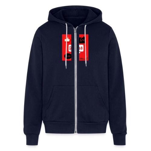 Like Share Subscribe Comment - Unisex Full Zip Hoodie