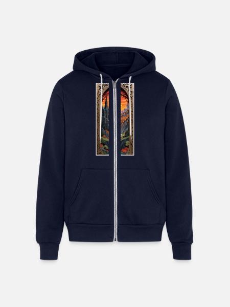 Fantastic Journey - Unisex Full Zip Hoodie - navy