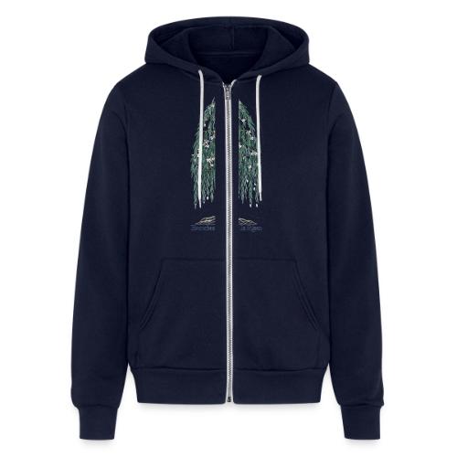 Easter Branches Bow Willow T Shirt, Easter Gift - Unisex Full Zip Hoodie