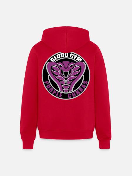 Globo GYM - Unisex Full Zip Hoodie - red