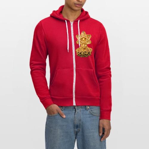 Science the Evolutionary Advocate - Unisex Full Zip Hoodie