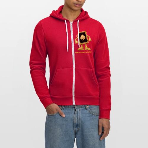 Forget A King I'm An Ace - Unisex Full Zip Hoodie
