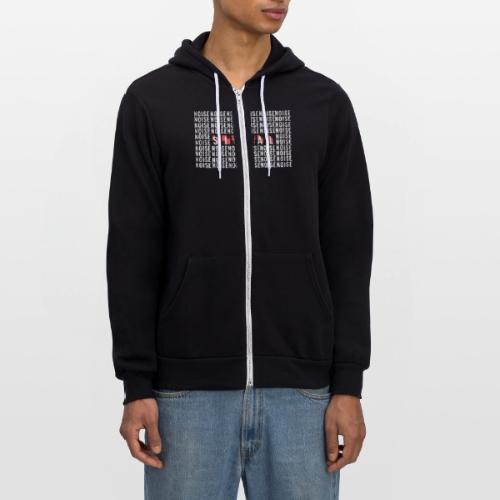 SIGNAL IN THE NOISE - Unisex Full Zip Hoodie