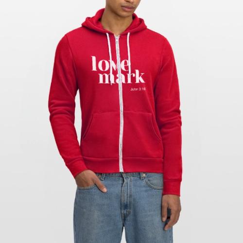 Love Mark Apparel Design - Unisex Full Zip Hoodie